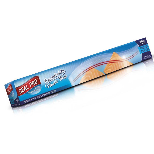 SEAL PRO 2 GALLON CHALLAH BAGS 12PK