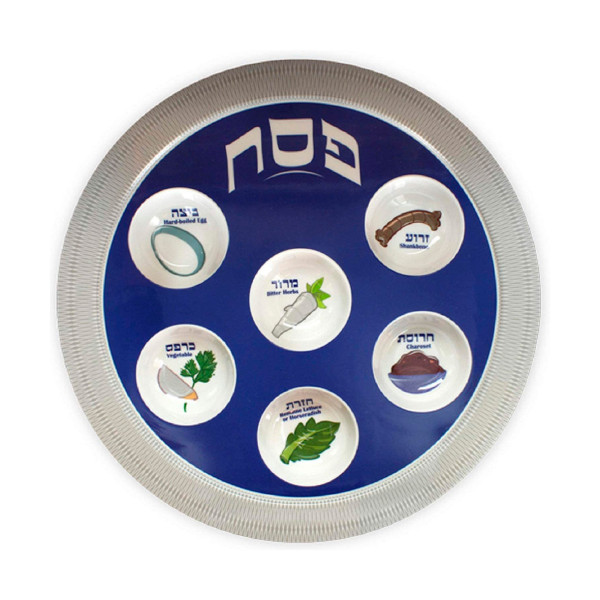 CAZENOVE PLASTIC SEDER PLATE