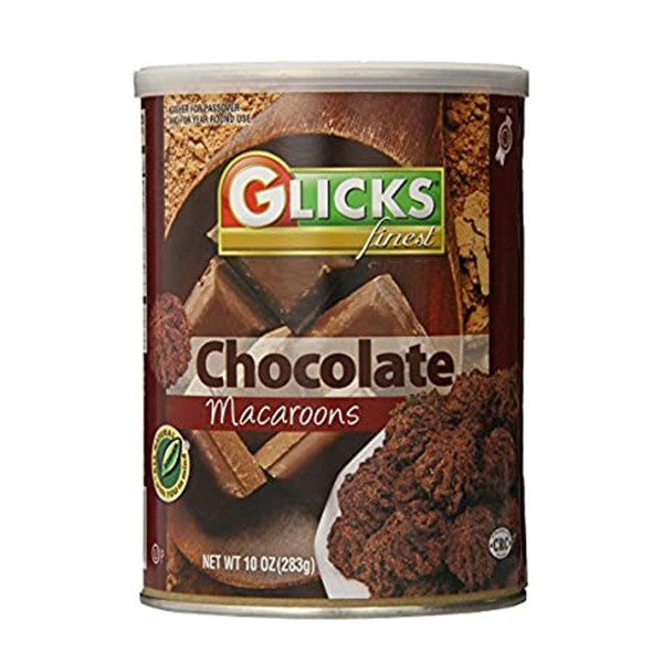 DOUBLEY CHOCOLATE MACAROONS 283GR GEFEN