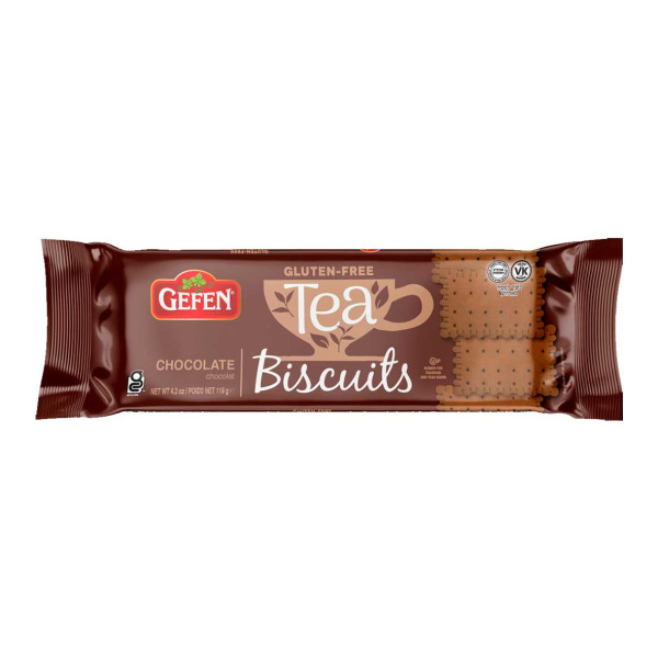GEFEN GLUTEN FREE CHOCOLATE TEA BISCUITS 119GR
