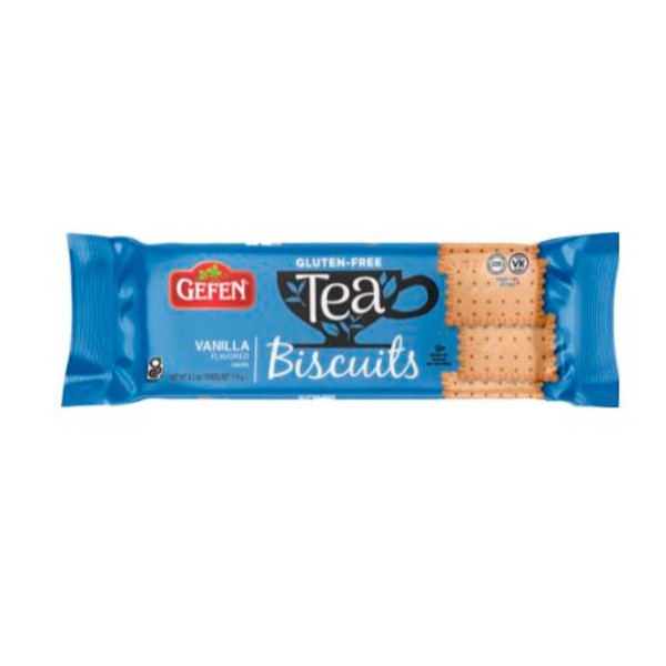 GEFEN GLUTEN FREE VANILLA TEA BISCUITS 119GR