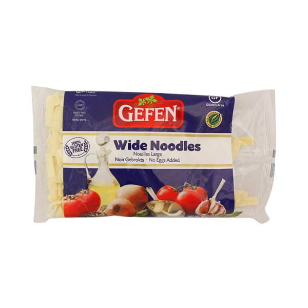 GEFEN WIDE NOODLES 255G