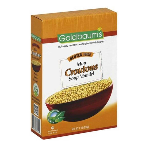 GOLDBAUMS MINI CROUTONS SOUP MANDEL 200GR