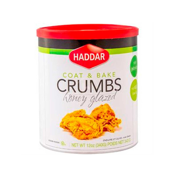 HADDAR COAT & BAKE CRUMBS HONEY GLAZED 340GR