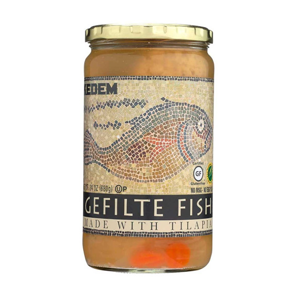 KEDEM GEFILTA FISH MADE WITH TILAPIA 680GR