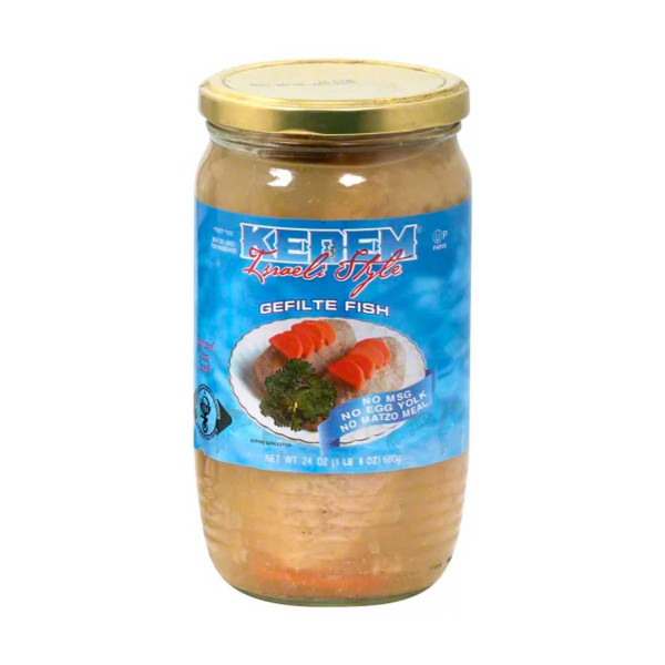KEDEM ISRAELI STYLE GEFILTA FISH 680GR