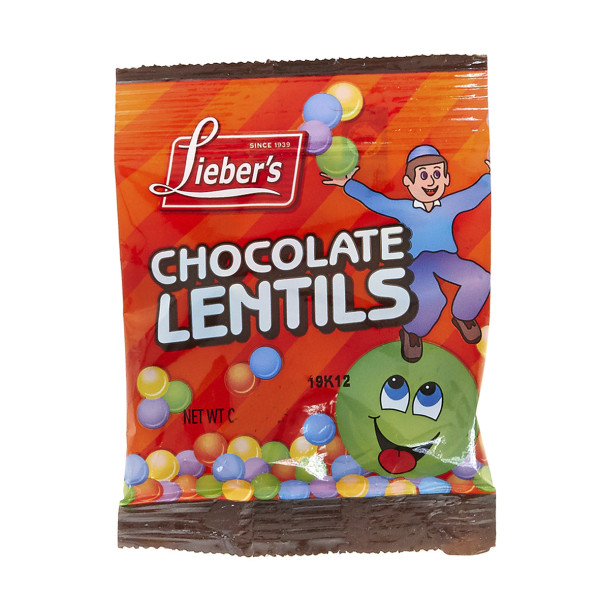 LIEBERS CHOC LENTILS 85G