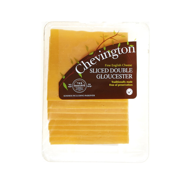 CHEVINGTON SLICED DOUBLE GLOUCESTER CHEESE 180GR