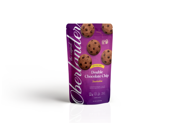 OBERLANDER DOUBLE CHOCOLATE CHIP COOKIES 156GR