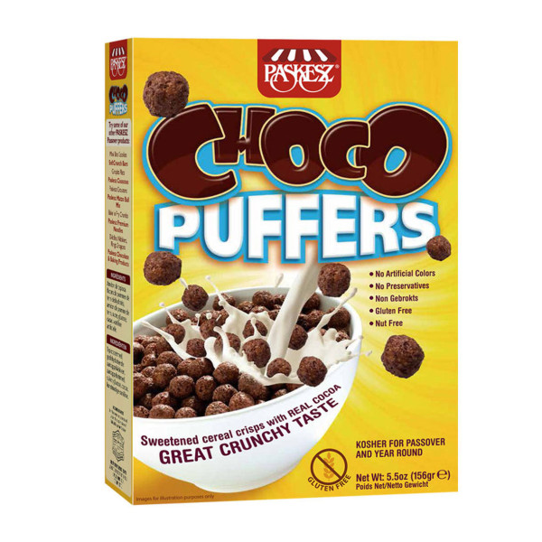 PASKESZ CHOCO PUFFERS CEREAL 156GR