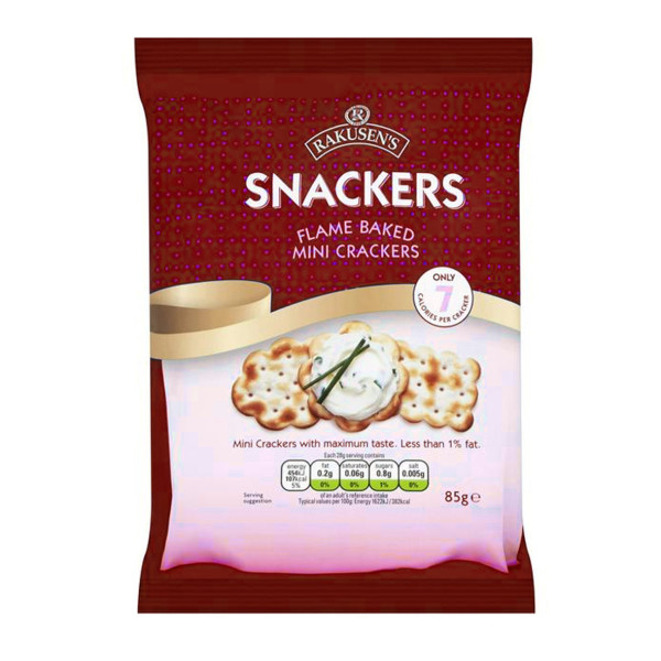 RAKUSENS SNACKERS 85GR