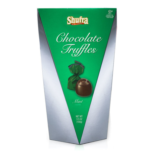 SHUFRA CHOCOLATE TRUFFLES MINT 100GR