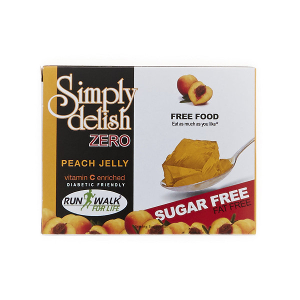 SIMPLY DELISH ZERO PEACH JELLY 8GR