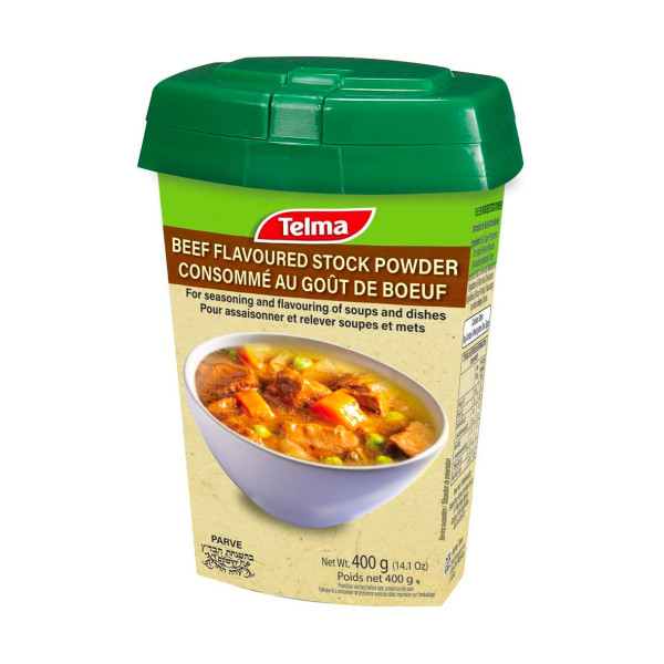 TELMA BEEF FLAVOURED STOCK POWDER 400GR