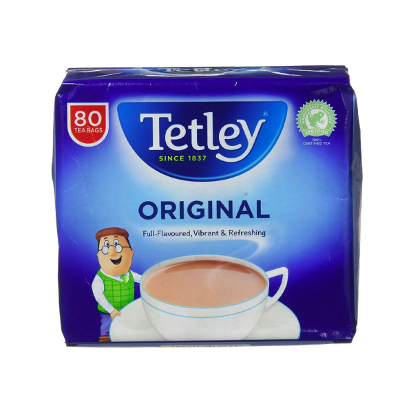 TETLEY TEA BAGS 80S