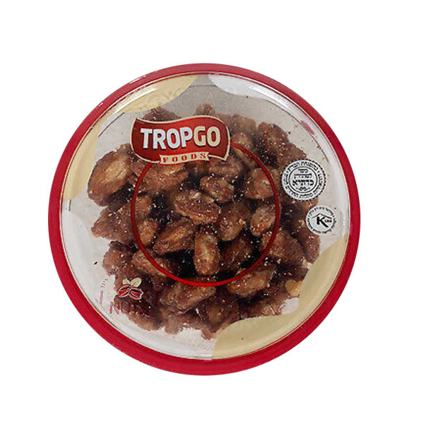 TROPGO CARAMELISED ALMONDS 180GR