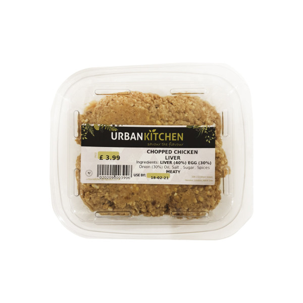 URBAN KITCHEN CHOPPED CHICKEN LIVER PASSOVER
