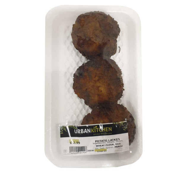 URBAN KITCHEN POTATO LATKES PASSOVER