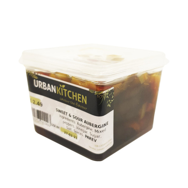 URBAN KITCHEN SWEET & SOUR AUBERGINE PASSOVER