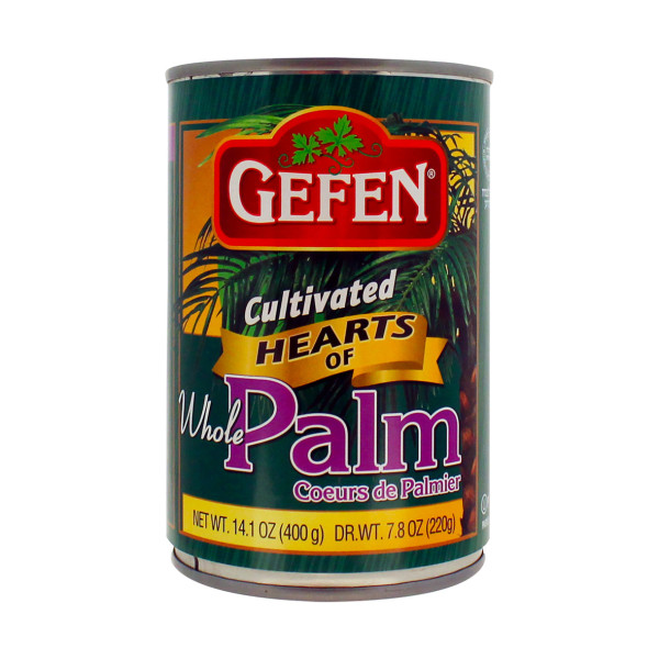 GEFEN WHOLE HEARTS PALM 400GR