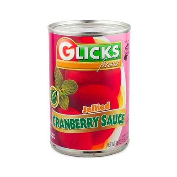 GLICKS CRANBERRY SAUCE JELLY 16OZ