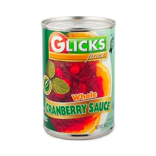 GLICKS WHOLE CRANBERRY SAUCE 454GR