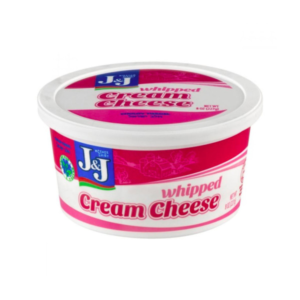 JJ WHIPPED CREAM CHEESE 8OZ