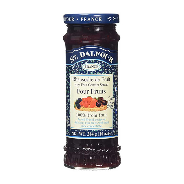 ST DALFOUR JAM FOUR FRUITS 284GR