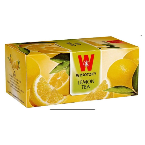 WISSOTZKY LEMON TEA 25PK