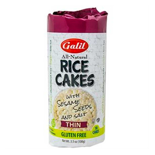 GALIL RICE CAKES THIN WITH SESAME 100GR
