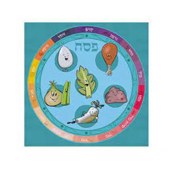 CAZENOVE SEDER PLATE CHARACTER NAPKINS 20PK