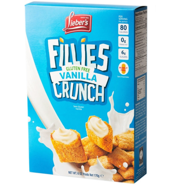 FILLIES CRUNCH VANILLA CEREAL 170GR