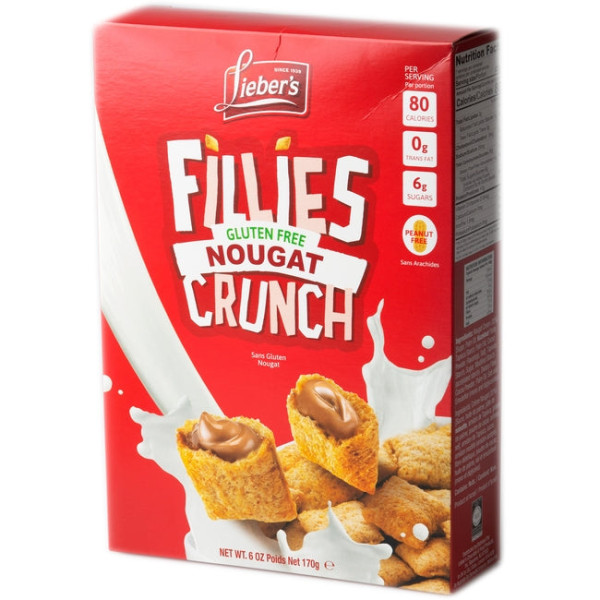 FILLIES NOUGAT CRUNCH CEREAL 170GR