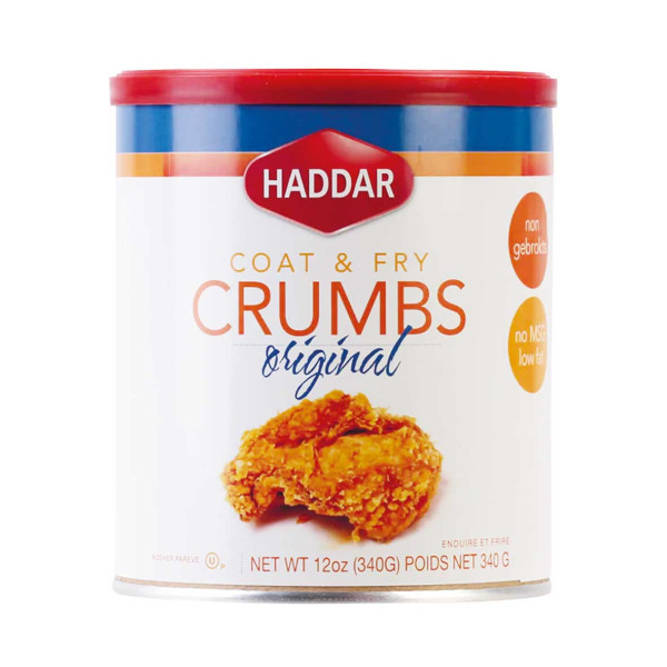 HADDAR COAT & FRY CRUMBS ORIGINAL 340GR