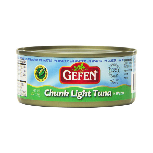 GEFEN TUNA IN WATER 170GR