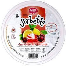 ABES SORBETTO CHERRY LEMON FLAVOUR 2LTR