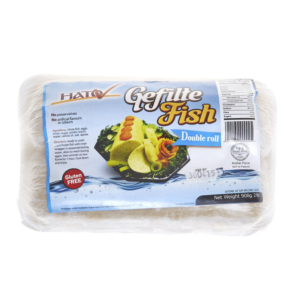HATOV GEFILTA FISH DOUBLE 908G