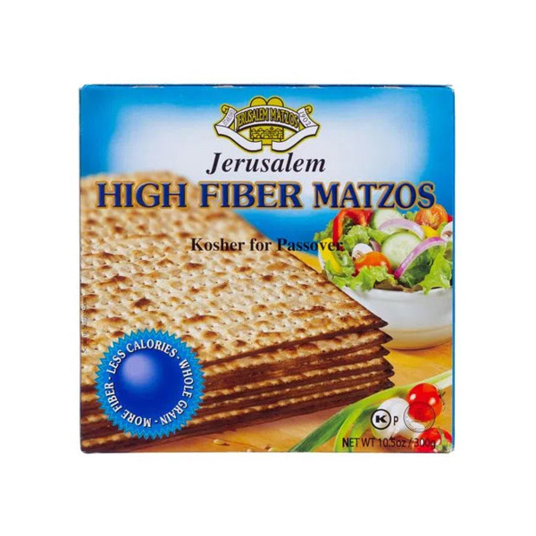 HIGH FIBER MATZOS 300GR