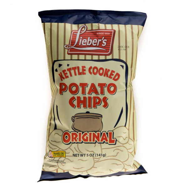 LIEBERS KETTLE CHIPS 141G