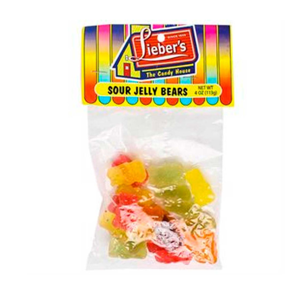 LIEBERS SOUR JELLY BEARS 255GR