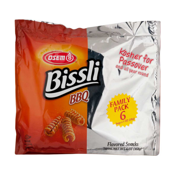 OSEM BISSLI BBQ FAMILY PACK 6X28GR