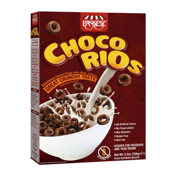 PASKESZ CHOCORIOS CHOCOLATE CEREAL 156GR