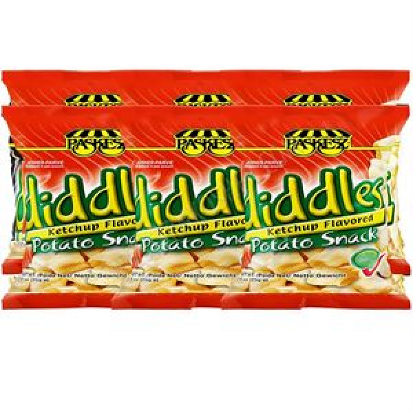 PASKESZ DIDDLES KETCHUP SNACK 6PK