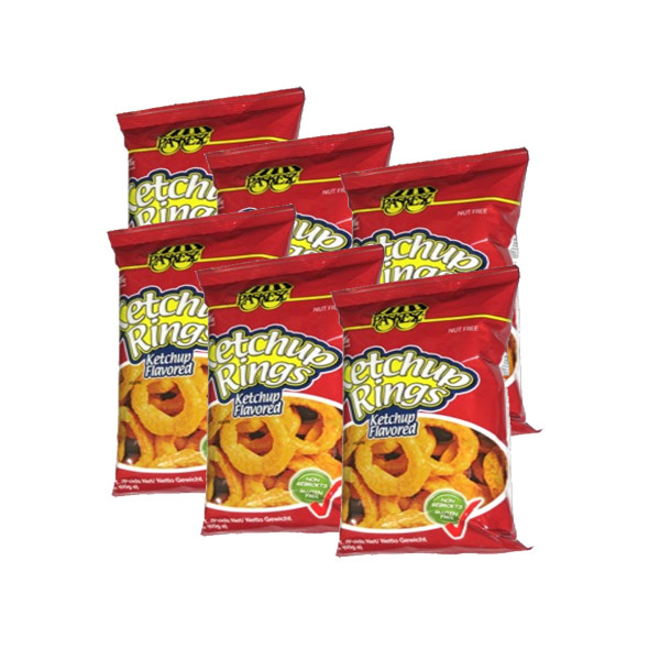 PASKESZ KETCHUP RINGS 6 PACK