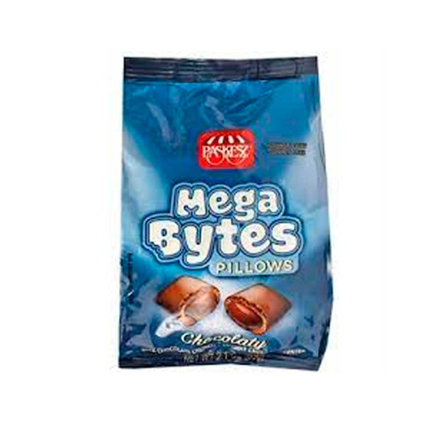 PASKESZ MEGA BYTES PILLOWS CHOCOLATE 60GR