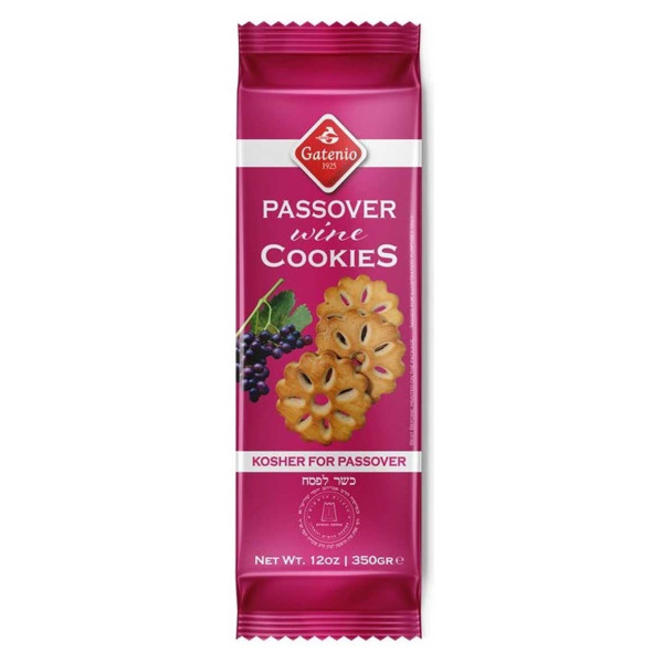 PASSOVER WINE COOKIES FLOWER GATENIO 350GR