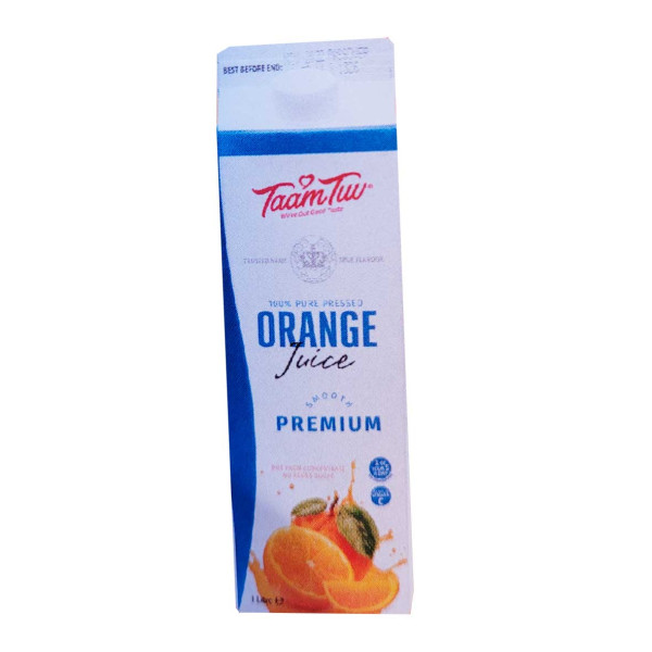 TAAM TUV PURE PRESSED ORANGE JUICE 1LTR