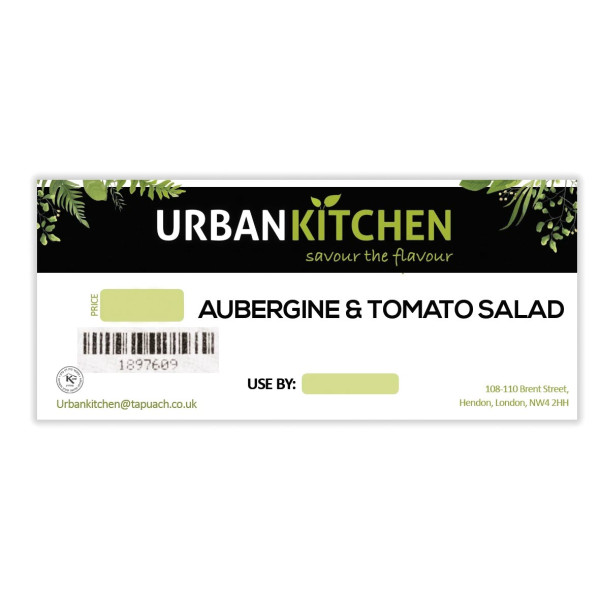URBAN KITCHEN AUBERGINE & TOMATO SALAD PASSOVER