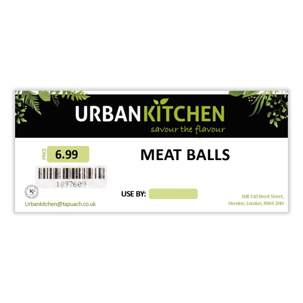 URBAN KITCHEN MEAT BALLS PASSOVER