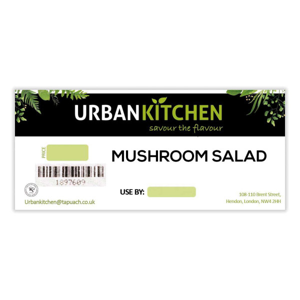 URBAN KITCHEN MUSHROOM SALAD PASSOVER